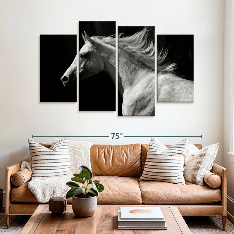Arabian Horse, 42" H x 68" W