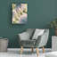 Art mural sur toile tendue - «Beneath the Wildflowers I» de Grace Popp pour décoration de salon, de chambre à coucher ou de bureau - 14 x 19