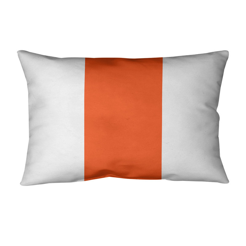 Housse de coussin lombaire Atlanta, Cincinnati, Trinité foncé / blanc cassé
