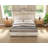 Modern Upholstered Lift-Up Storage Bed with Curved Headboard, Low Profile Platform-299414441-299414436