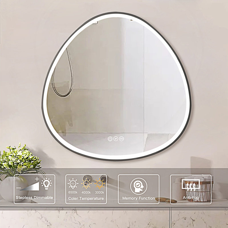 Miroir de salle de bain à DEL