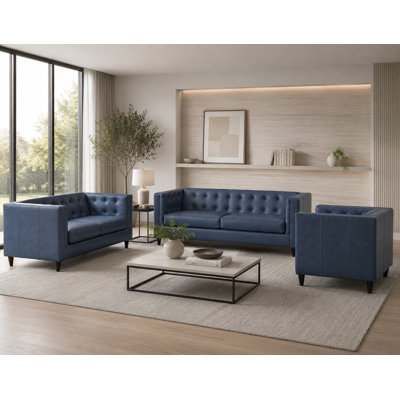 Pranzal 3 - Piece Living Room Set