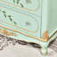 Commode décorative peinte à la main avec 5 tiroirs