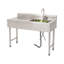 Station de lavage des mains avec robinet L 47,2 po x l 19,5 po
