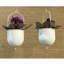 Ensemble de 2 pots à fleurs suspendus Ylfa-1918017725