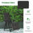 Casey-Jo Outdoor Metal Chaise Lounge