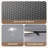 2-Person Steel Rocking Patio Set with All-Weather Wicker Back, Cushions & Coffee Table-436435997