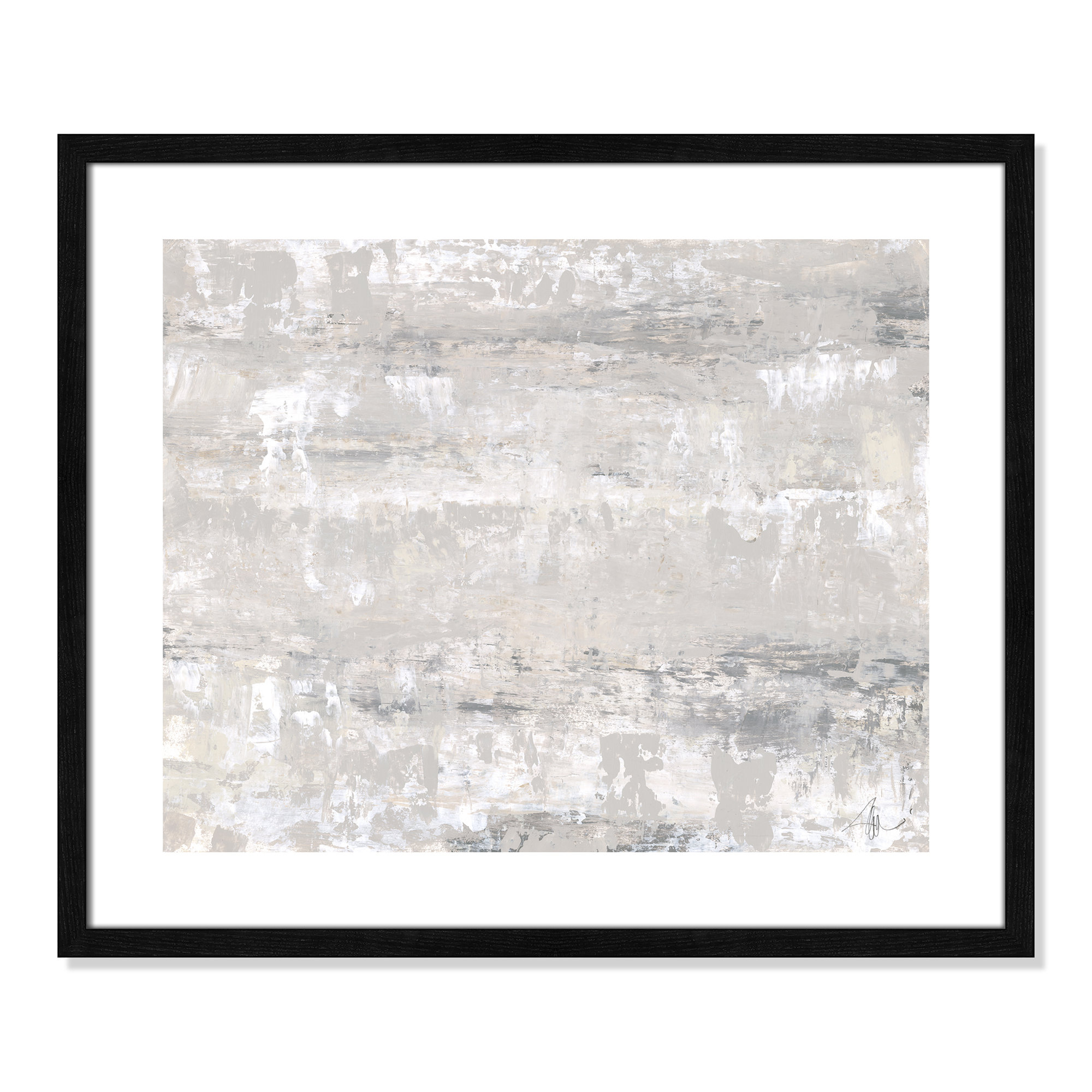 Desert Winds by Filippo Ioco - Print, Black Wood Framed Paper, 21.5" H x 25.5" W x 0.75" D