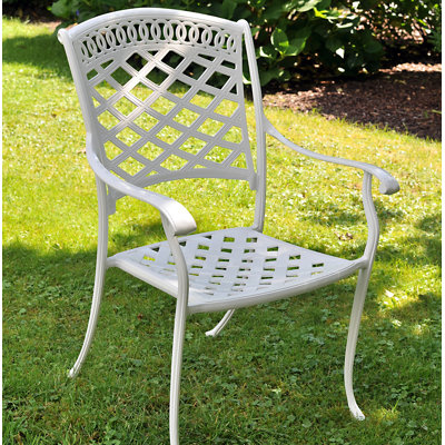 Olinger Stacking Patio Dining Armchair