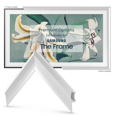 Alloy Prismatic Deco TV Frame for Samsung Frame TV and Frame Pro
