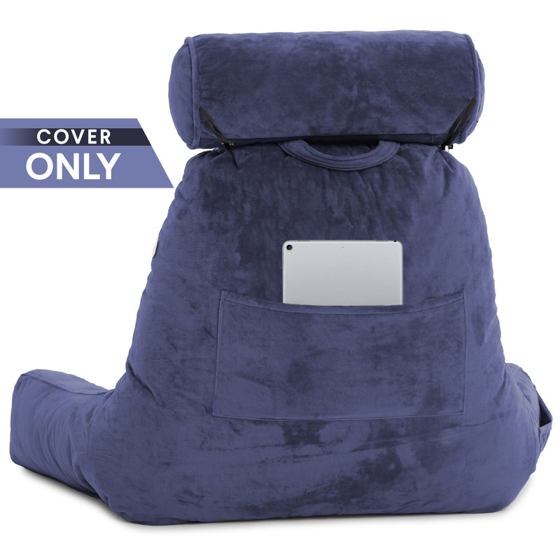 Housse de coussin d'extérieur, Bleu foncé