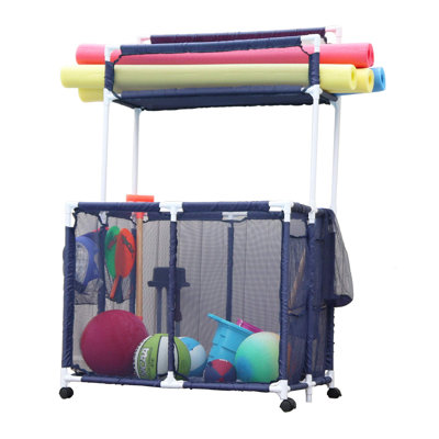 Essentially Yours 37 " W 0 Gallons Water Resistant Plastic Deck Box with Wheels
