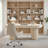 Cream right semicircle desk,3-drawer-1035243833-1035243832
