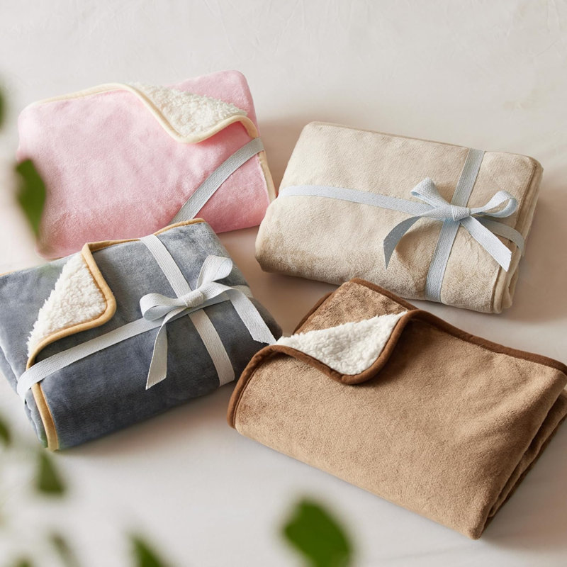 Couverture en flanelle pour animaux, Chameau, 40 po x 50 po
