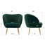Fauteuil demi-tonneau Mid-Century-1894515683