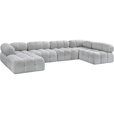 Ames 136" Upholstered Sectional