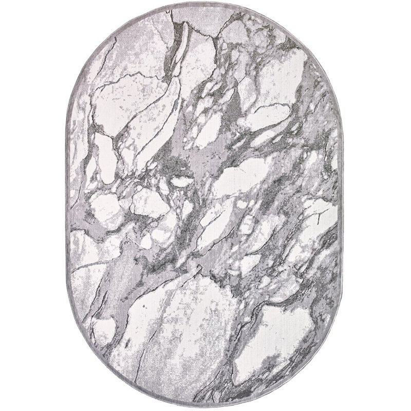 Gabrielle Abstract Area Rug, Oval 195 x 300cm
