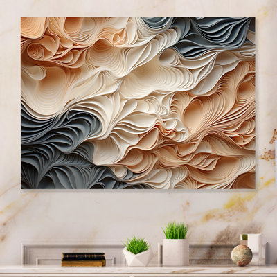 - Abstract Metal Wall Art Print
