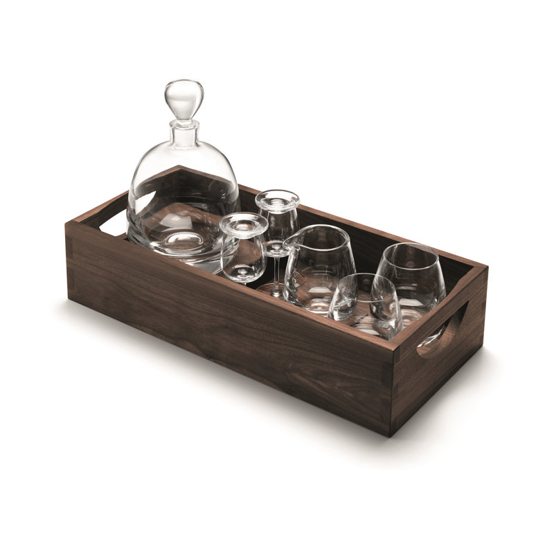 Islay 6 - Piece Glass Wine Decanter Set