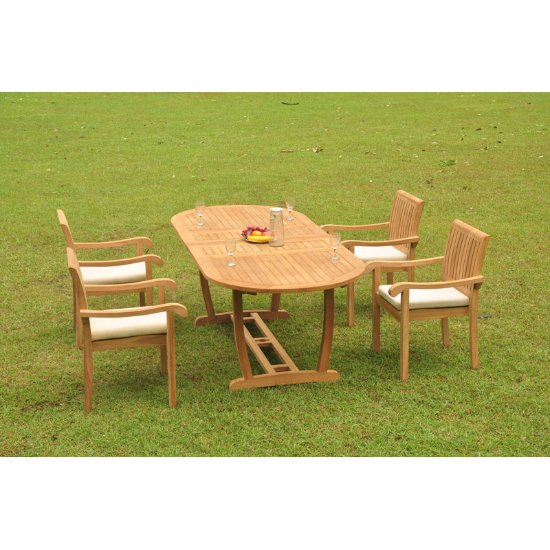Ensemble de salle à manger 10 personnes Montecito, H 30,5 po x L 71 po x l 40 po, 4