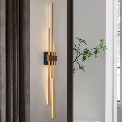 Grigor Dimmable Large Iron LED Wall Sconce