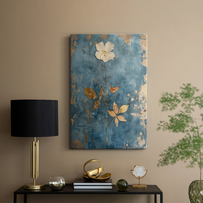 FLORAL Series XLIV - Gallery Cavas, H 18 po x l 12 po
