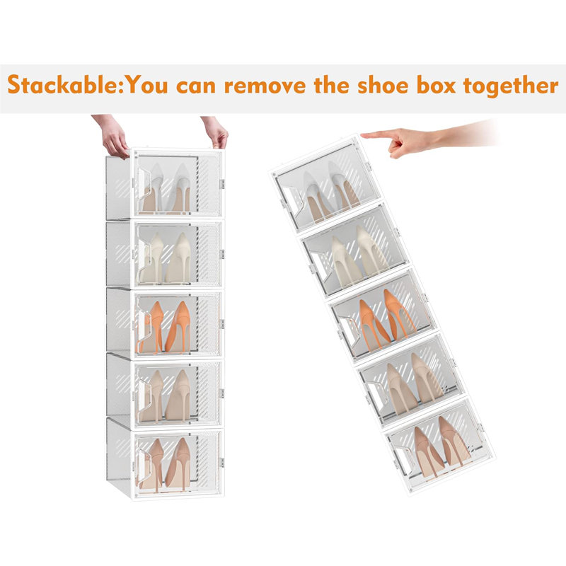 12 Pack X-Large Shoe Organizer for Closet