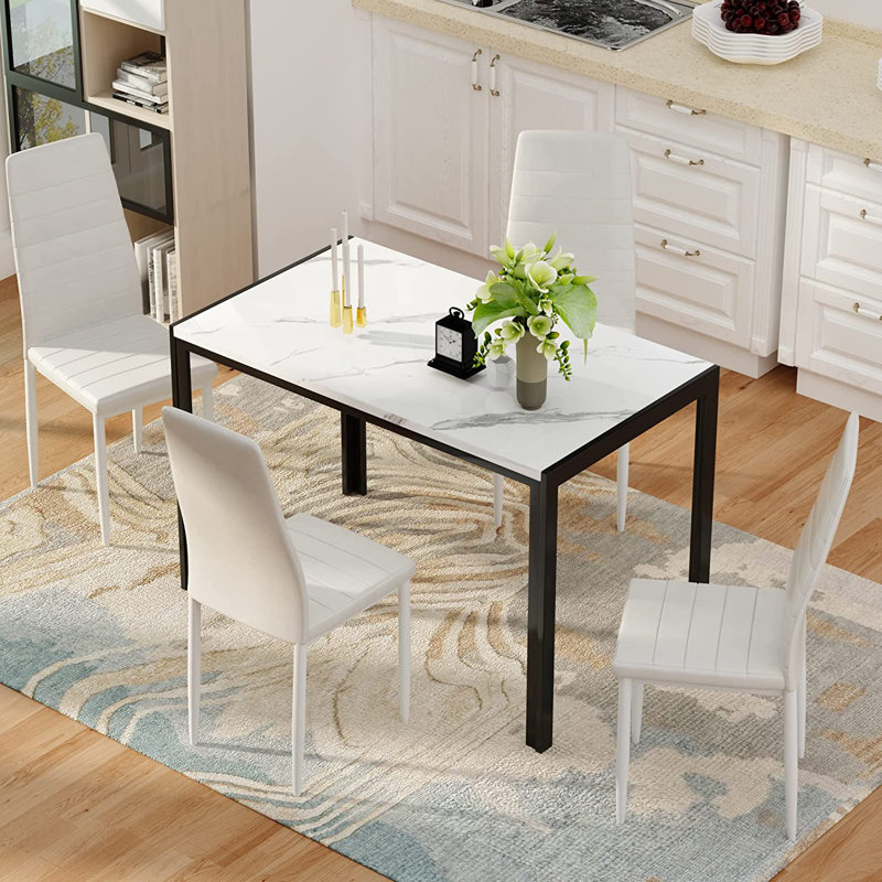 Ensemble repas pour 4 personnes Blomquist, Blanc, Blanc