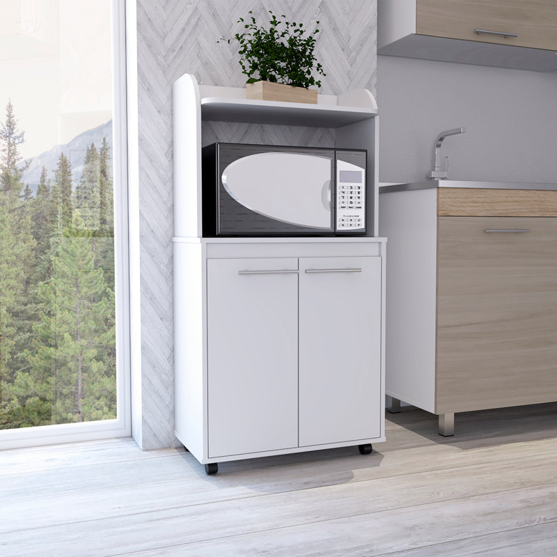 1-Shelf 2-Door Kitchen Pantry