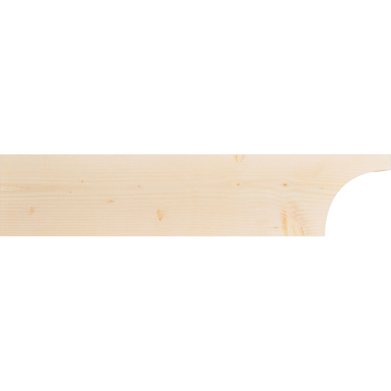 Queue de chevron lisse Huntington, Sapin de Douglas, H 10 po x l 3 1/2 po x L 48 po