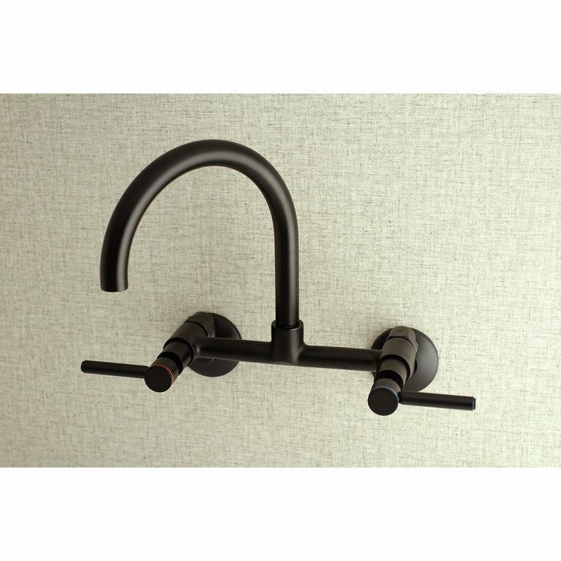 Robinet de pont Concord, Noir mat