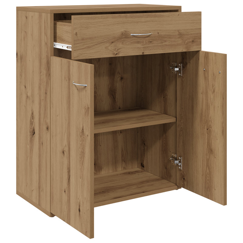 Abraar 60cm Sideboard, Artisan Oak