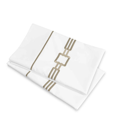 Retro Percale Pillow Case