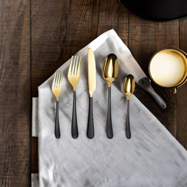 Mercer41 Nisse Stainless Steel Flatware Set - Service for 4