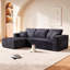 Canapé d'angle Cloud de 254 cm avec méridienne en L, canapé modulaire moderne à assise profonde, aucun assemblage requis, emballage compressé, ressorts ensachés et mousse, tissu moelleux-1567027309-1567027310