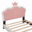 Lit princesse rembourré, lit plateforme-1881775836-1881775837