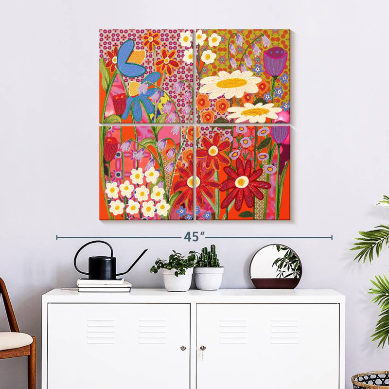 Harnek Flower Fabric II