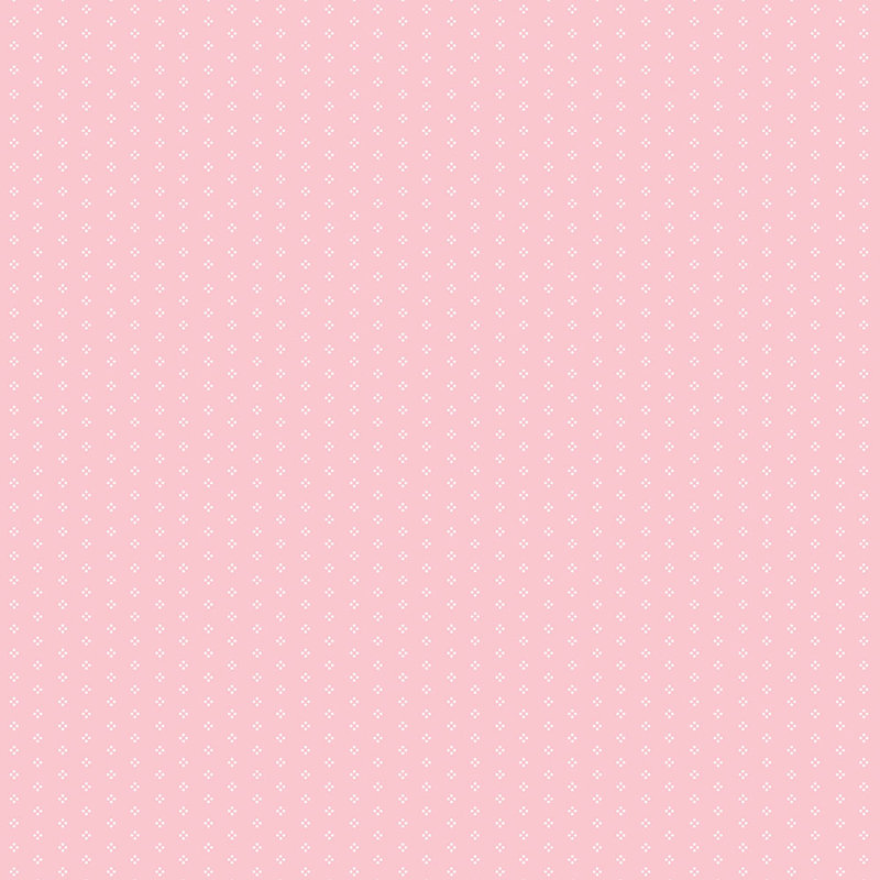 Rouleau de papier peint à petites taches L 32,7 pi x l 20,5 po Miami, Blanc / Rose