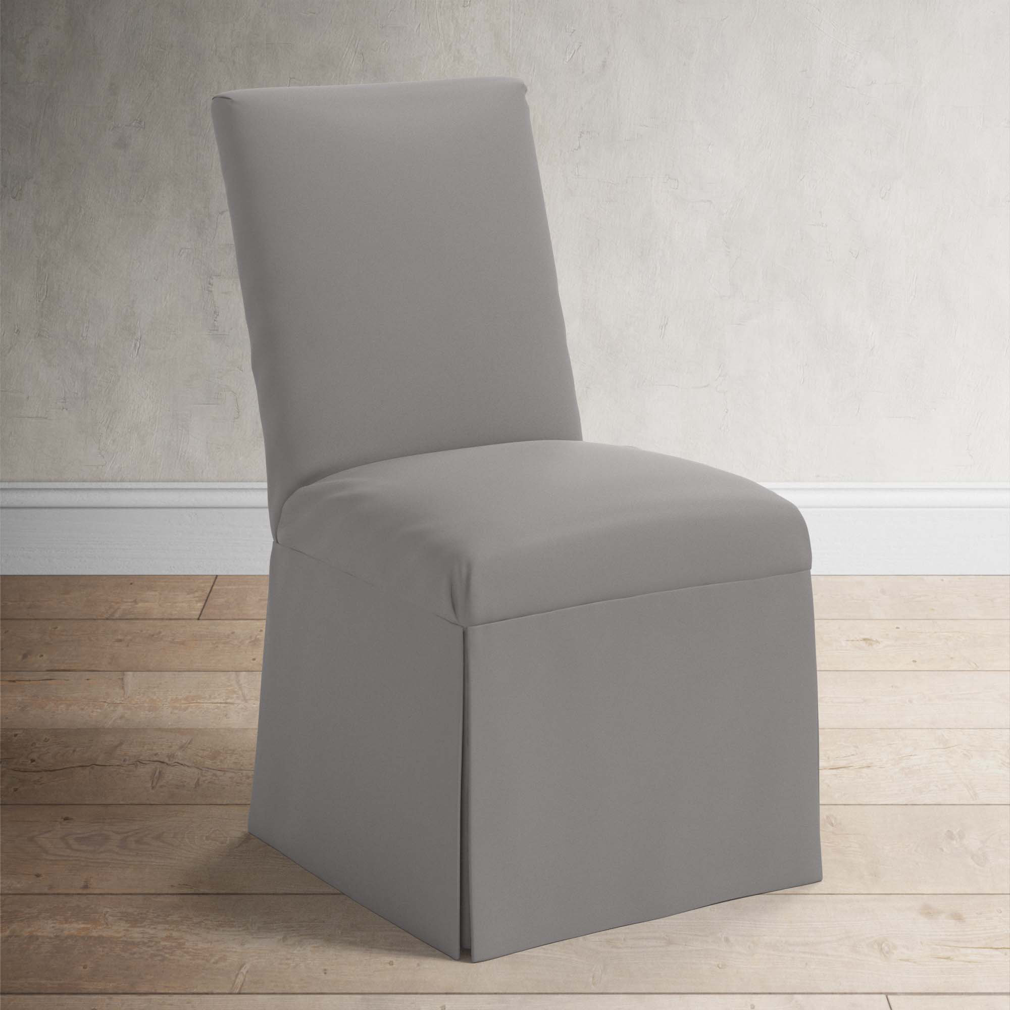 Ivanka Parsons Dining Chair, Classic Otter Performance Velvet