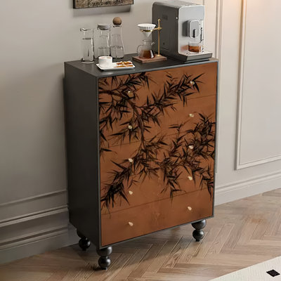 Armoire de rangement en bambou
