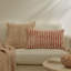 Pink Square Cushion Cover