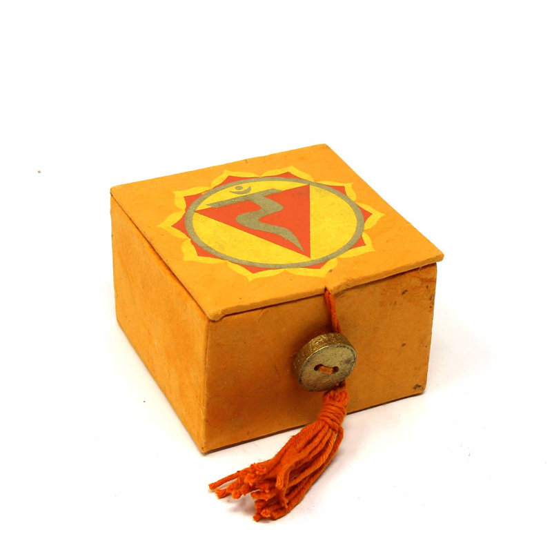 Bol décoratif méditation plexus solaire mini chakra Alborghus