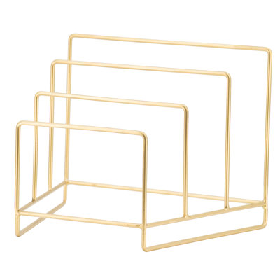 Metal Free Standing Magazine Rack