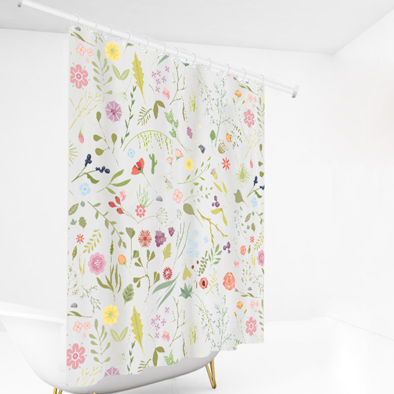 Premium Polyester Shower Curtain, 79"H x 59"W