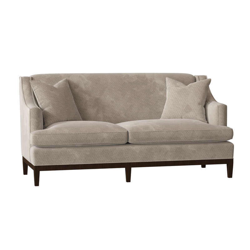 Cardiff Loveseat, Café, Grayson Navy