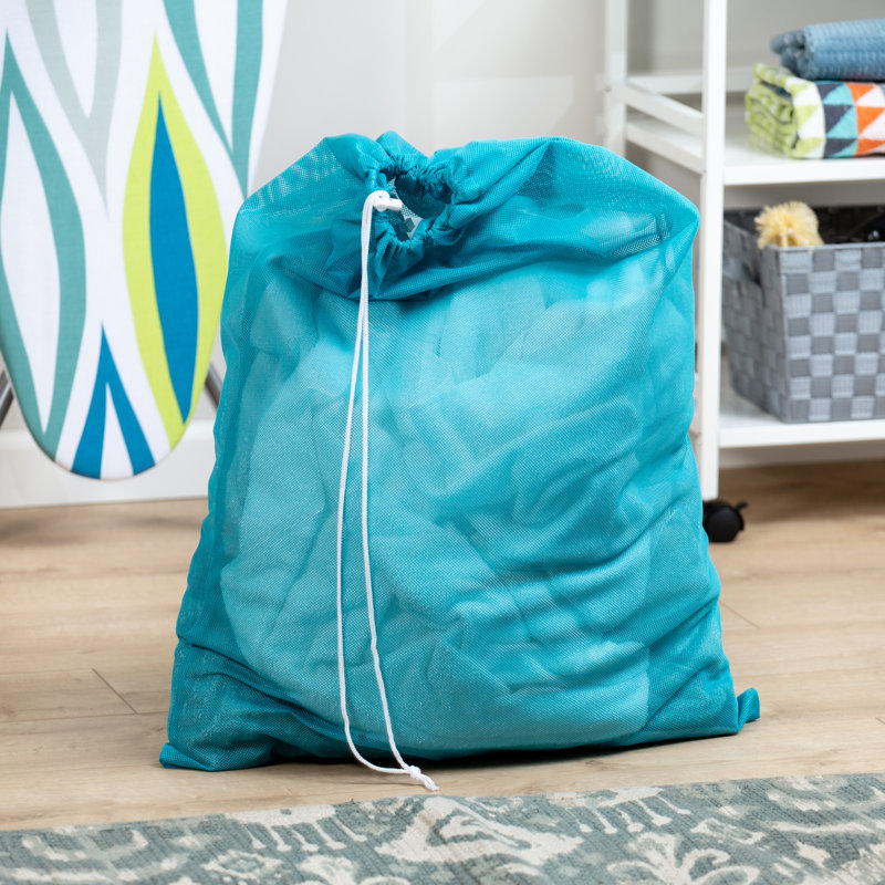 Wayfair Basics® Labriola Laundry Bag, Blue