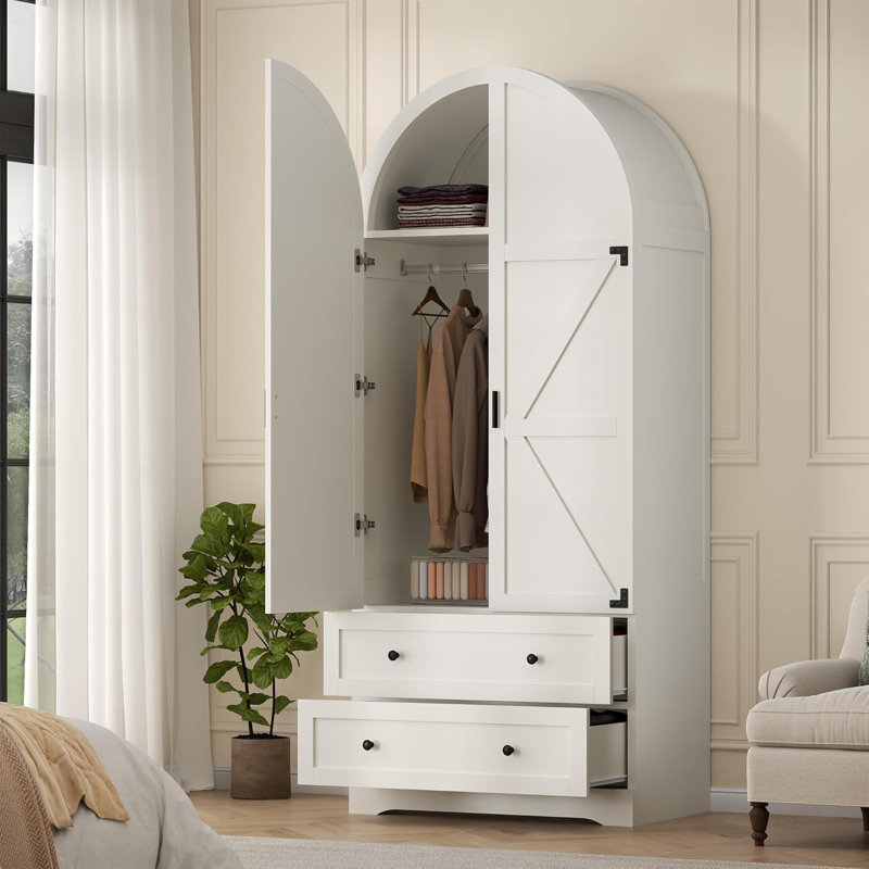 Armoire-penderie Armoire, Argent argent