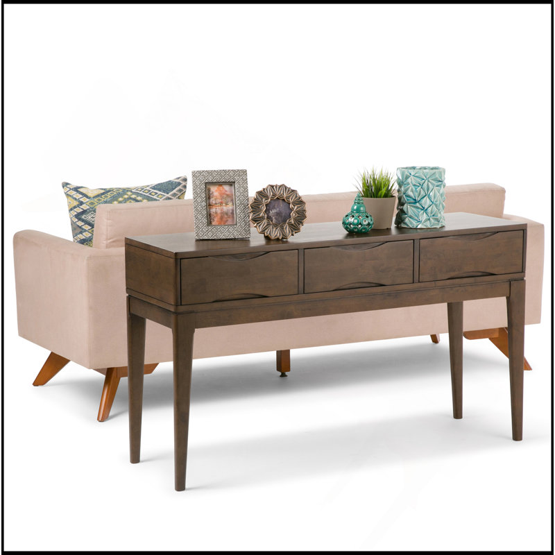 Harper - Console canapé - Noyer brun