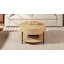 Table basse ronde 30,47 po avec tiroirs-431786065