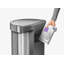 simplehuman 45 Liter / 12 Gallon Semi-Round Automatic Motion Sensor Trash Can-29056799